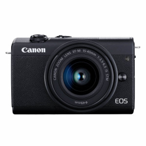 Fotocamera MIrrorless Canon EOS M200 Nero + 15-45mm IS STM Black