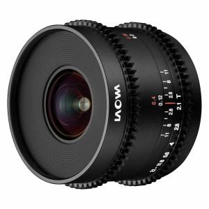 Laowa 7,5 mm T2.1 Cine F con attacco MFT