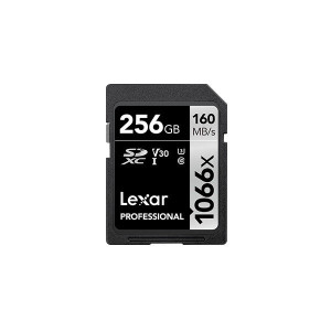 Scheda di memoria Lexar 256GB SD Pro UHS-I U3 V30 1066x 160MB/s