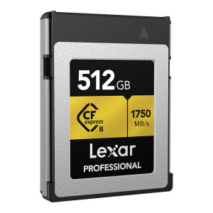 Scheda di memoria Lexar CFexpress tipo B Professional da 512 GB