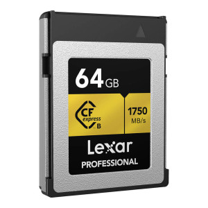 Scheda di memoria Lexar CFexpress tipo B Professional da 64 GB