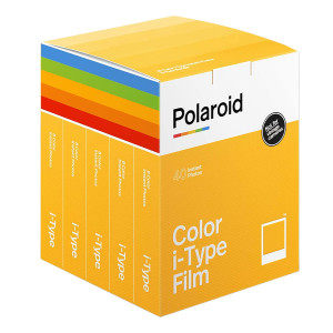 Polaroid Color Film For I-Type 5 Film Pack (40 scatti)