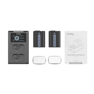 Smallrig NP-FW50 Kit batteria e caricabatteria per fotocamera 3818