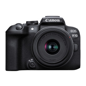 Fotocamera Mirrorless Canon EOS R10 + RF-S 18-45mm f/4.5-6.3 IS STM Ufficiale Canon Italia