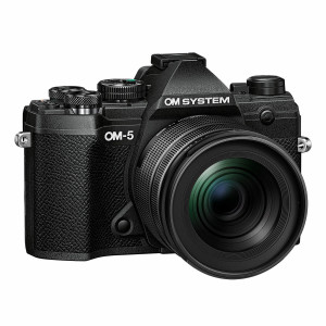Fotocamera mirrorless OM System OM-5 Black + M. Zuiko 12-45mm f/4.0 Pro 