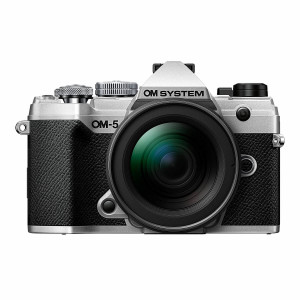 Fotocamera mirrorless OM System OM-5 Silver + M. Zuiko 12-45mm f/4.0 Pro 