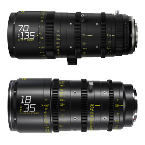 DZOFilm Catta FF Zoom 18-35 mm + 70-135 mm E-mount, nero