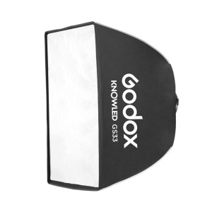 Godox GS34 Softbox 90x120 KNOWLED MG1200Bi Bi-Color LED Light