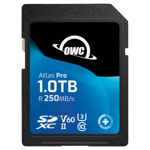 Scheda di Memoria OWC Atlas Pro UHS-II SDXC 1TB R250 MB/S W130MB/S