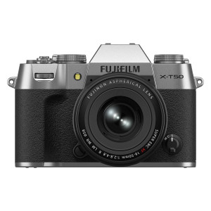 Fotocamera mirrorless Fujifilm X-T50 +16-50mm Silver