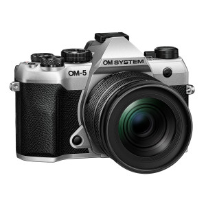 OM System OM-5 II Silver + M. Zuiko 12-45mm f/4.0 Pro Garanzia Polyphoto