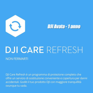 DJI Care Refresh 1 anno Piano DJI Avata  