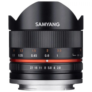 Samyang 8mm F2.8 UMC Fish Eye II Sony E