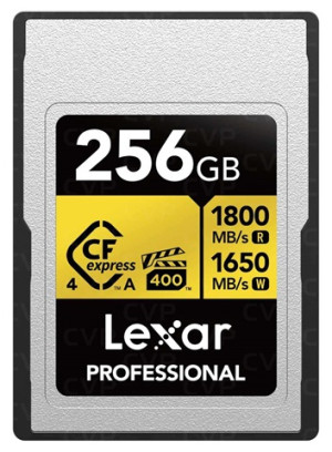 Lexar CFexpress Pro Type A Gold 4.0 Series 256GB