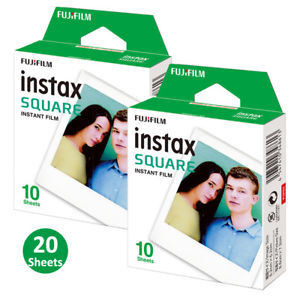 Fujifilm Instax Square Film 20 Pellicole Instantanee per Fotocamere Instax Square