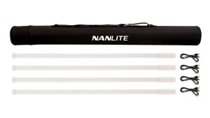 Nanlite PavotubeT8-7X Led RGBWW 8W 100cm Kit 4pz