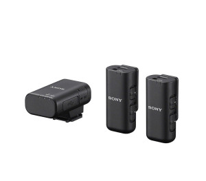 Microfono Sony ECM-W3 Con due Microfoni e un ricevitore