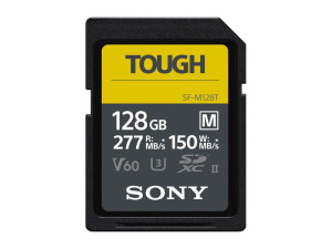 Scheda di Memoria Sony SDXC 128GB SF-M Tough UHS-II