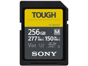 Scheda di Memoria Sony SDXC 256GB SF-M Tough UHS-II