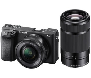 Fotocamera Mirrorless Sony Alpha A6400 + 16-50mm + 55-210mm