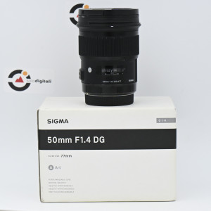 Sigma 50 F1.4 DG HSM Art Canon Usato