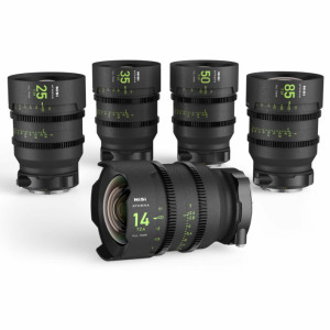 NiSi Athena Prime kit Obiettivi Cinema Attacco Canon RF