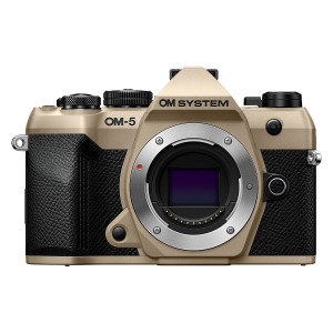 OM System OM-5 II Body Sand Beige Garanzia Polyphoto