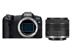 Fotocamera mirrorless Canon EOS R8 + RF 24-50mm F4.5-6.3 IS STM