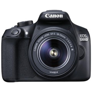 Canon EOS 1300D + obiettivo EF-S 18-55mm DC III Usata