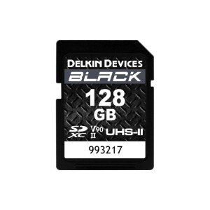 Delkin SDXC 128gb Black Rugged UHS-II Classe10 U3 V90