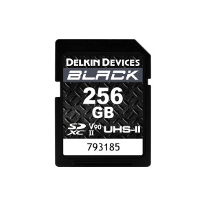Delkin SDXC 256gb Black Rugged UHS-II Classe10 U3 V90