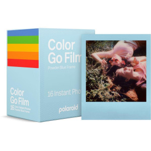 Polaroid Go Edition con cornice blu polvere Confezione da 2 pellicole a colori