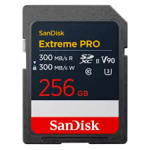 SanDisk SDXC Extreme Pro 256GB 300MB/s V90 UHS II