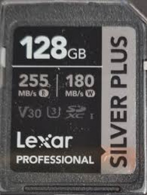 Lexar 128GB Lexar Pro Silver Plus SDHC V30 U3