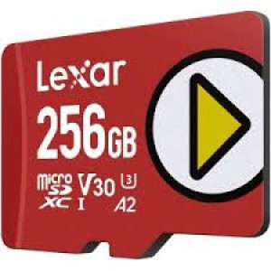 Lexar 256GB Micro SD PLAY UHS-I V30