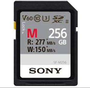 Scheda di Memoria Sony SD-XC 256GB Serie M 