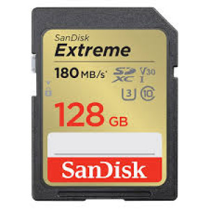 SanDisk 128GB SDXC Extreme 180MB/s