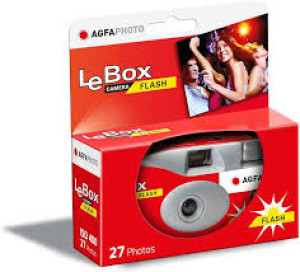 Agfaphoto LeBox 400 27 con flash subacquea 3m