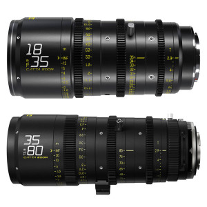 DZOFilm Catta FF Zoom 18-35 mm + 35-80 mm E-mount nero