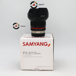 Samyang 12mm f2.0 NCS CS Fujifilm X Usato 