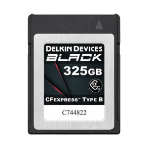 Delkin CFexpress 325gb Type B Serie Black- PCI Express 3.0