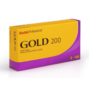 Kodak 120 GOLD 200 Confezione da 5