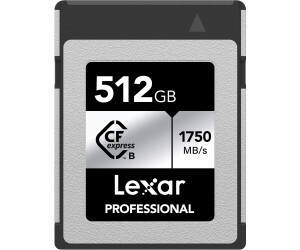 Lexar CFexpress Type B Professional Silver Series da 512 GB da 1000 MB/s