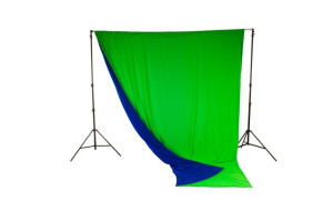 Lastolite Chromakey Blu / Verde Fondale reversibile 300 x 350 cm