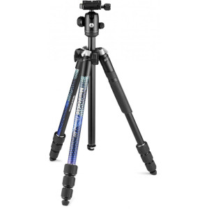 Manfrotto Kit Element MII 4 sezioni blu in alluminio MKELMII4BL-BH