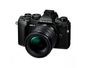 Fotocamera mirrorless OM System OM-5 Black + M. Zuiko 12-40 II 