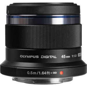 Om System M.ZUIKO ED 45mm f/1.8 Garanzia Polyphoto
