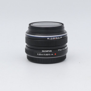 Olympus M.Zuiko Digital ED 17mm f/1.8 nero Usato
