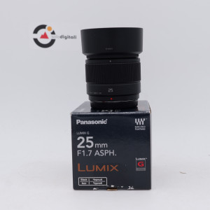 Panasonic Lumix G 25mm f1.7 Asph Usato