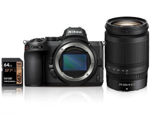 Fotocamera Mirrorless Nikon Z5 + Z 24-200mm + SD 64GB Lexar 667X Pro Nital